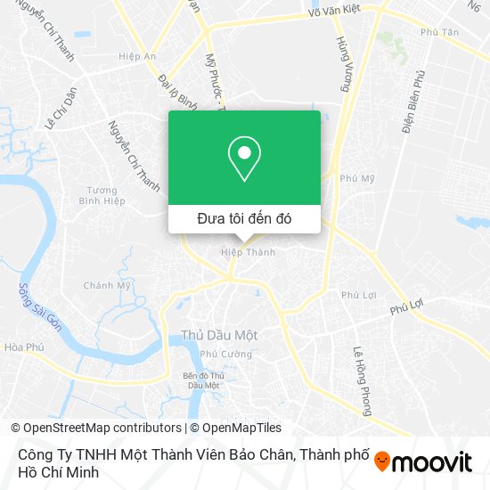 Bản đồ Công Ty TNHH Một Thành Viên Bảo Chân