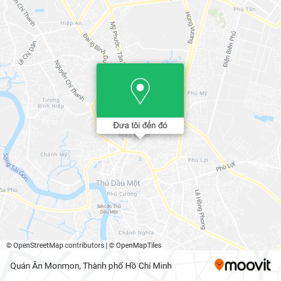 Bản đồ Quán Ăn Monmon