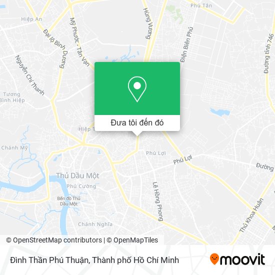 Bản đồ Đình Thần Phú Thuận