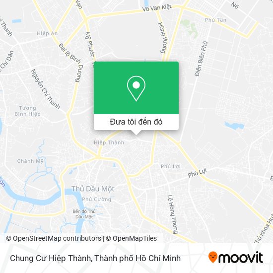 Bản đồ Chung Cư Hiệp Thành