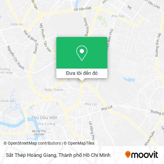 Bản đồ Sắt Thép Hoàng Giang