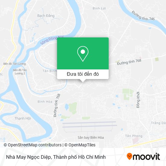 Bản đồ Nhà May Ngọc Diệp