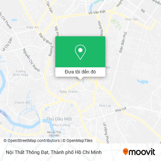 Bản đồ Nội Thất Thông Đạt