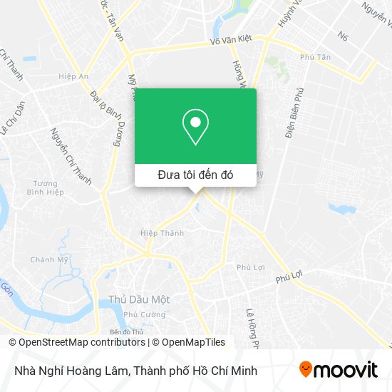 Bản đồ Nhà Nghỉ Hoàng Lâm