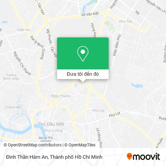 Bản đồ Đình Thần Hàm An