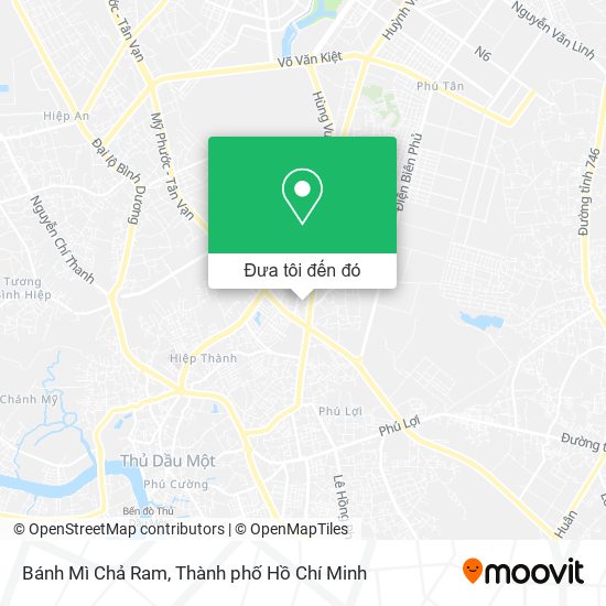 Bản đồ Bánh Mì Chả Ram