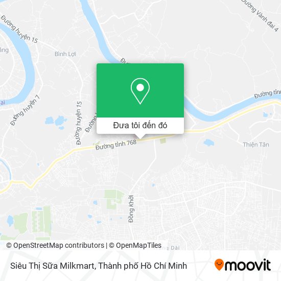 Bản đồ Siêu Thị Sữa Milkmart