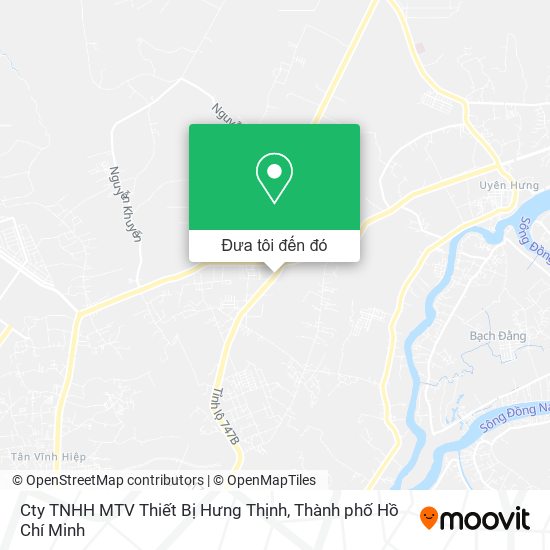 Bản đồ Cty TNHH MTV Thiết Bị Hưng Thịnh