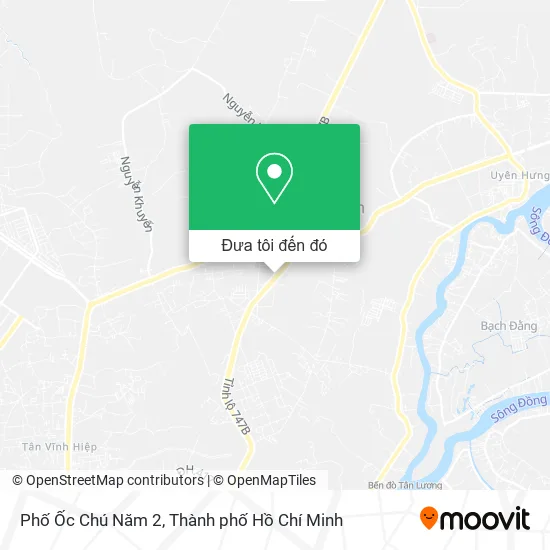 Bản đồ Phố Ốc Chú Năm 2