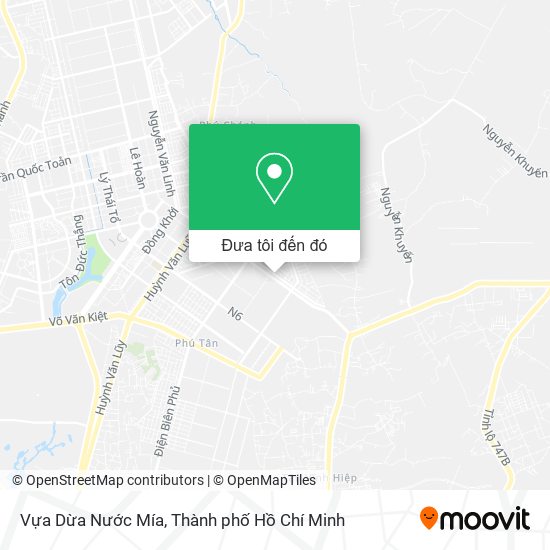 Bản đồ Vựa Dừa Nước Mía