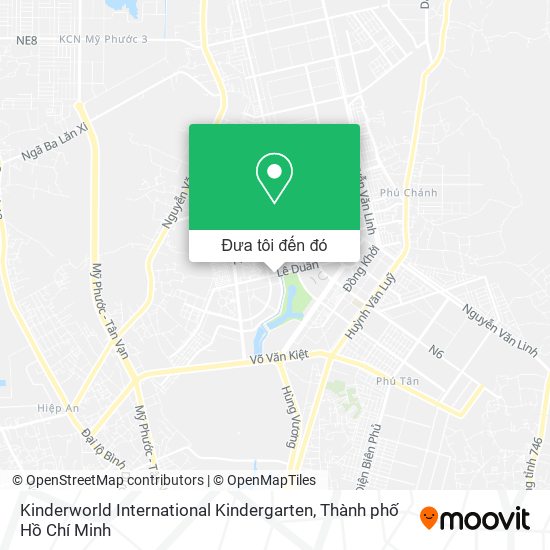 Bản đồ Kinderworld International Kindergarten