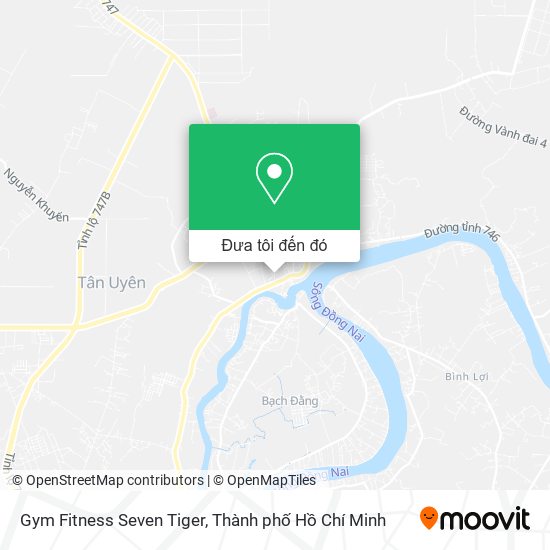 Bản đồ Gym Fitness Seven Tiger