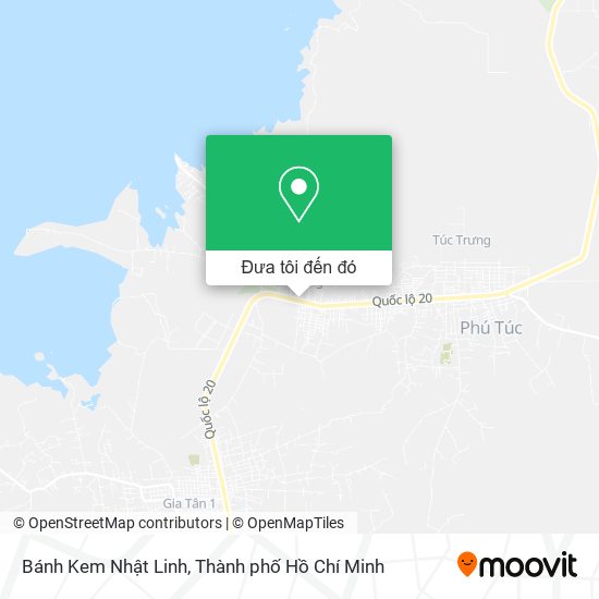 Bản đồ Bánh Kem Nhật Linh