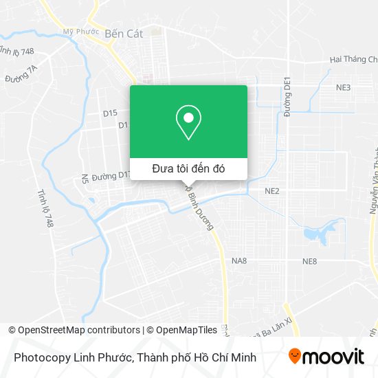 Bản đồ Photocopy Linh Phước