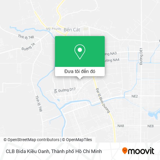 Bản đồ CLB Bida Kiều Oanh