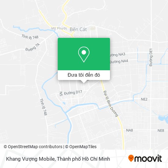 Bản đồ Khang Vượng Mobile