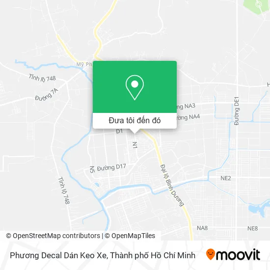 Bản đồ Phương Decal Dán Keo Xe