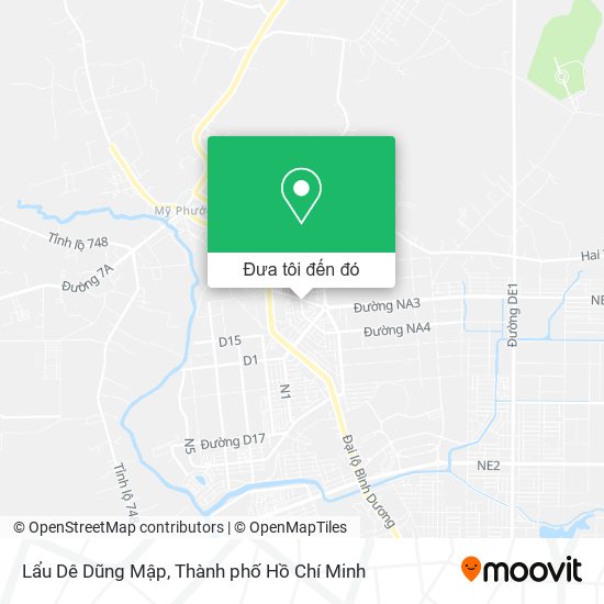 Bản đồ Lẩu Dê Dũng Mập