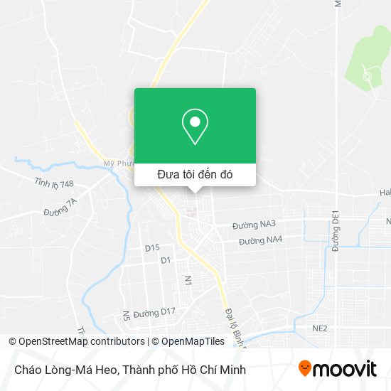 Bản đồ Cháo Lòng-Má Heo