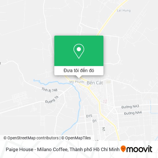 Bản đồ Paige House - Milano Coffee