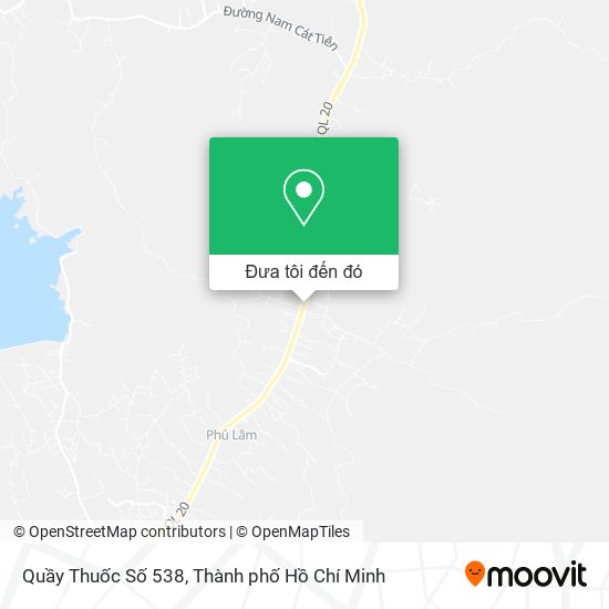 Bản đồ Quầy Thuốc Số 538