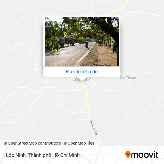 Bản đồ Lộc Ninh