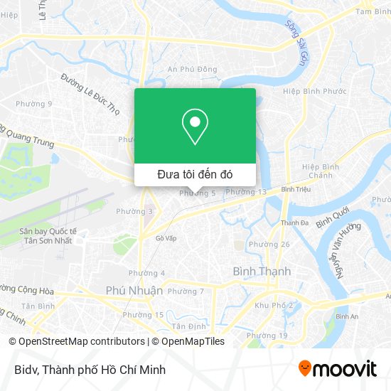 Bản đồ Bidv