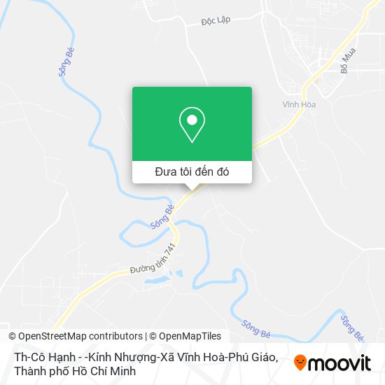 Bản đồ Th-Cô Hạnh - -Kỉnh Nhượng-Xã Vĩnh Hoà-Phú Giáo