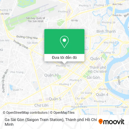 Bản đồ Ga Sài Gòn (Saigon Train Station)