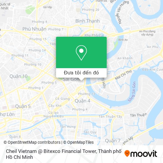Bản đồ Cheil Vietnam @ Bitexco Financial Tower