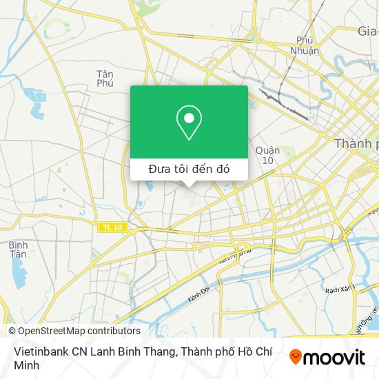 Bản đồ Vietinbank CN Lanh Binh Thang