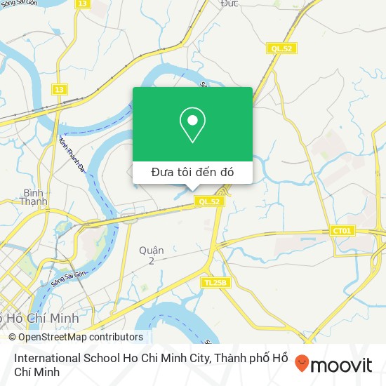 Bản đồ International School Ho Chi Minh City
