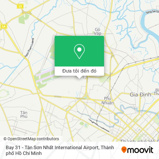 Bản đồ Bay 31 - Tân Sơn Nhất International Airport