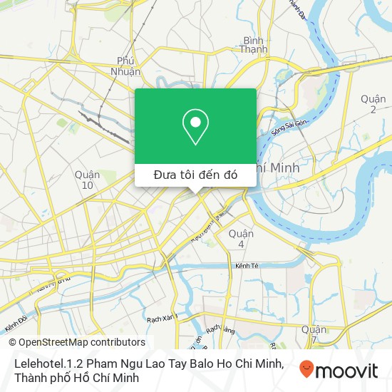 Bản đồ Lelehotel.1.2 Pham Ngu Lao Tay Balo Ho Chi Minh