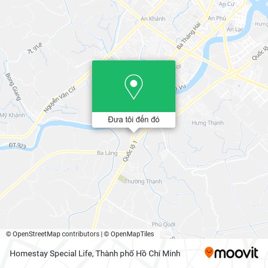 Bản đồ Homestay Special Life