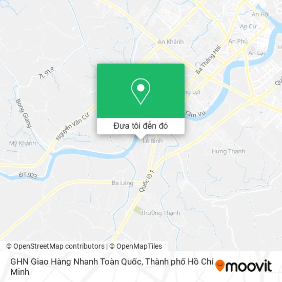 Bản đồ GHN Giao Hàng Nhanh Toàn Quốc