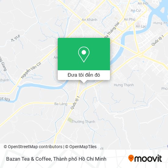 Bản đồ Bazan Tea & Coffee
