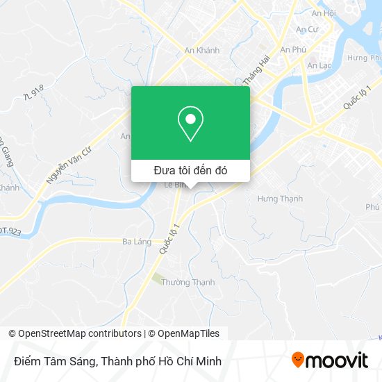 Bản đồ Điểm Tâm Sáng