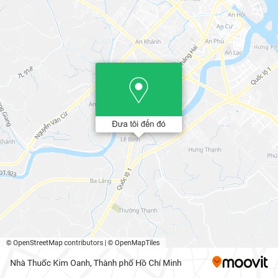 Bản đồ Nhà Thuốc Kim Oanh