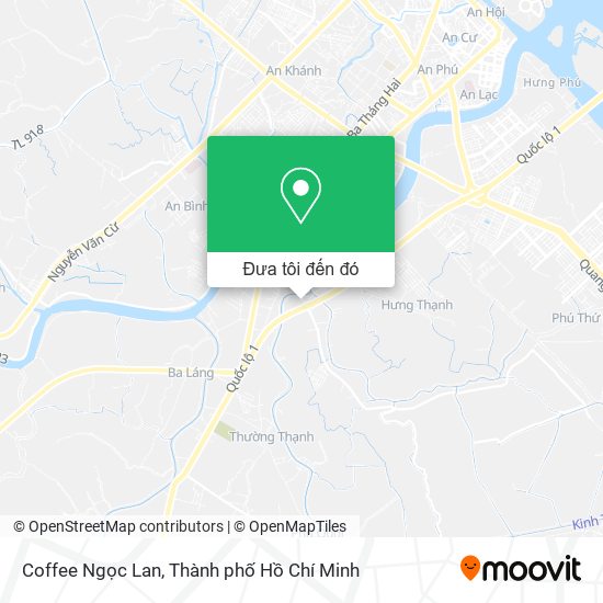 Bản đồ Coffee Ngọc Lan
