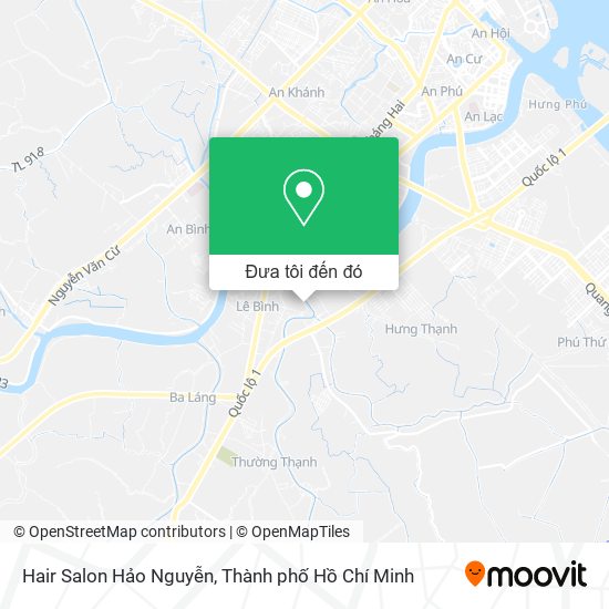 Bản đồ Hair Salon Hảo Nguyễn
