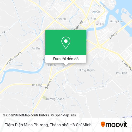 Bản đồ Tiệm Điện Minh Phương