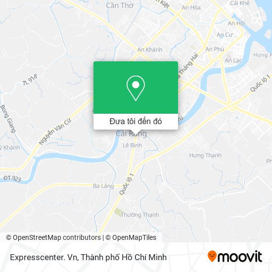 Bản đồ Expresscenter. Vn