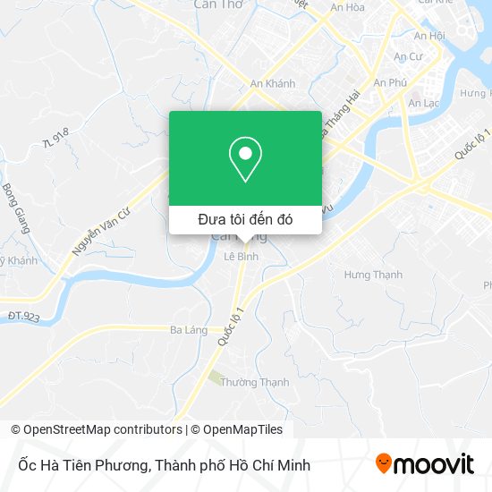 Bản đồ Ốc Hà Tiên Phương