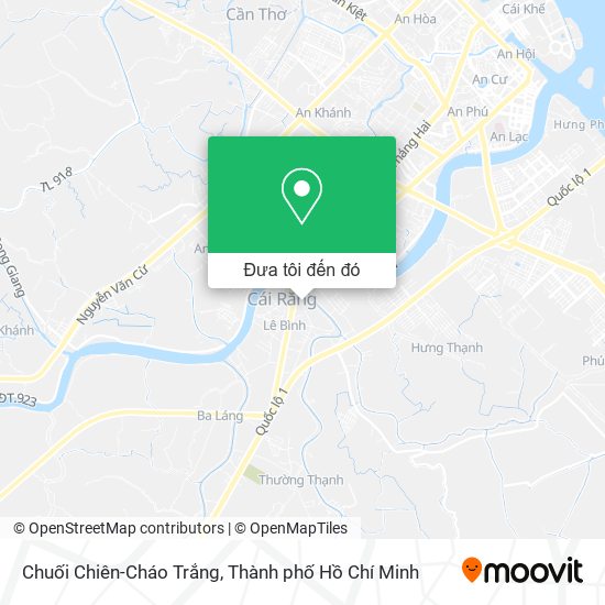 Bản đồ Chuối Chiên-Cháo Trắng