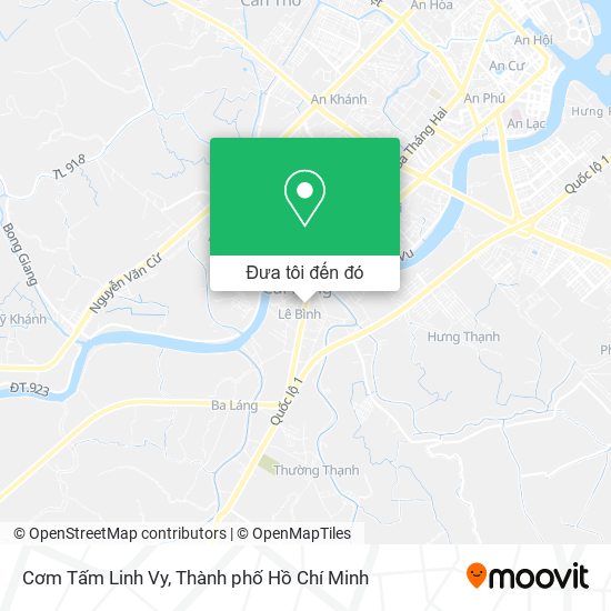 Bản đồ Cơm Tấm Linh Vy