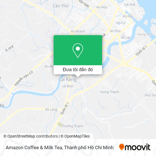 Bản đồ Amazon Coffee & Milk Tea