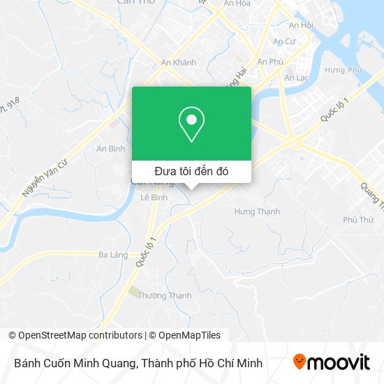 Bản đồ Bánh Cuốn Minh Quang
