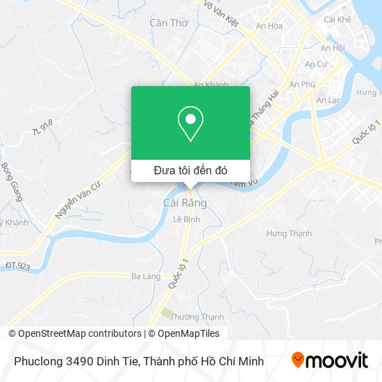 Bản đồ Phuclong 3490 Dinh Tie