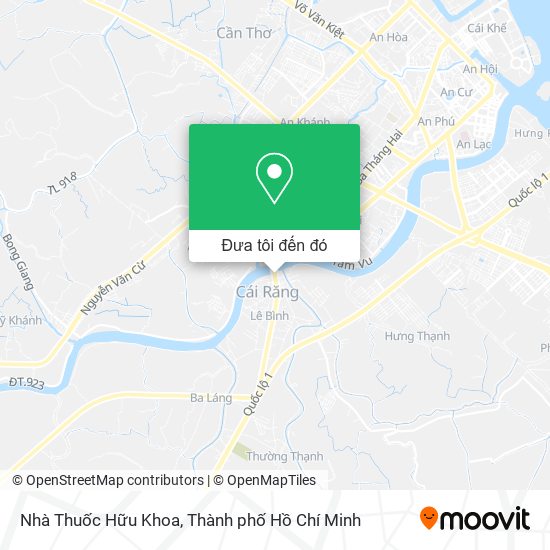 Bản đồ Nhà Thuốc Hữu Khoa